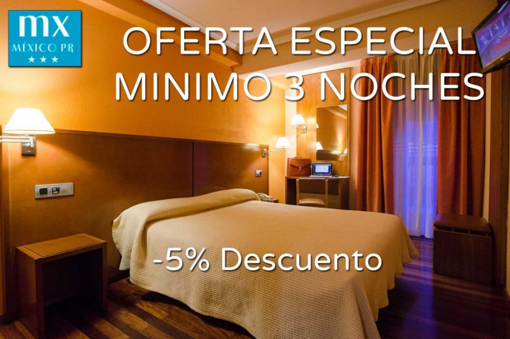 OFERTA ESTANCIA MÍNIMA 3 DÍAS. -5%